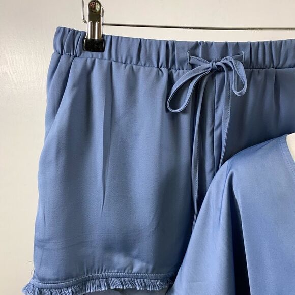 Heartloom NWT Blue Devin Set Blouse Short S - Picture 6 of 11